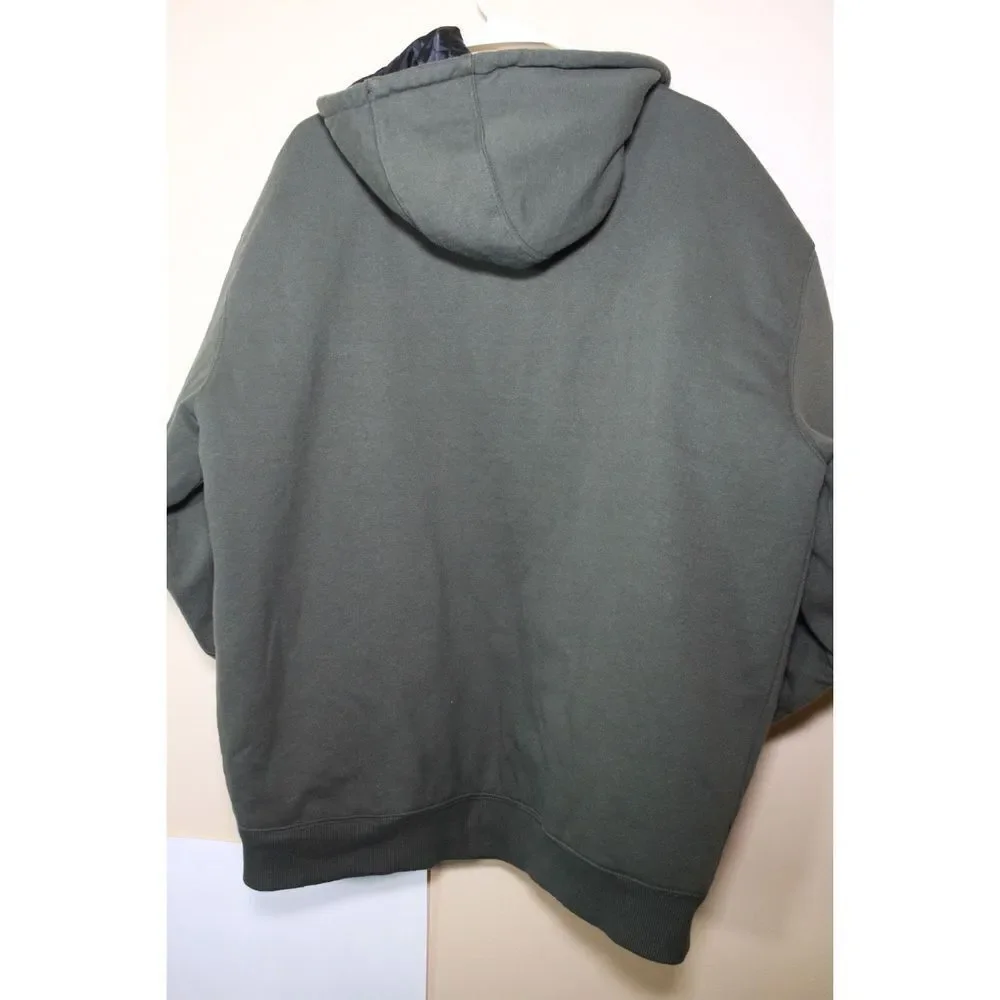 Dickies Forest Green Zip-Up Hoodie - Size XXL